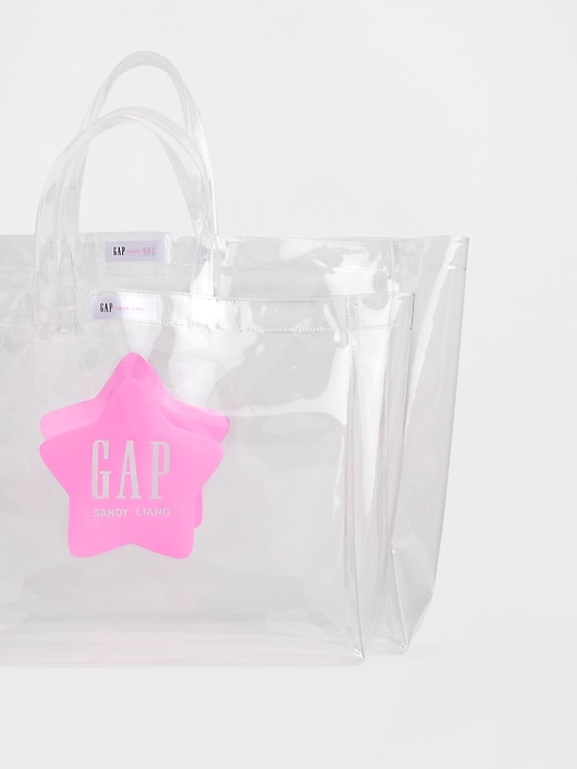 Image number 6 showing, Gap × Sandy Liang Small Clear Tote Bag