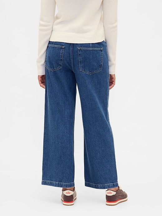 Image number 3 showing, Low Slung UltraSoft Relaxed Crop Jeans