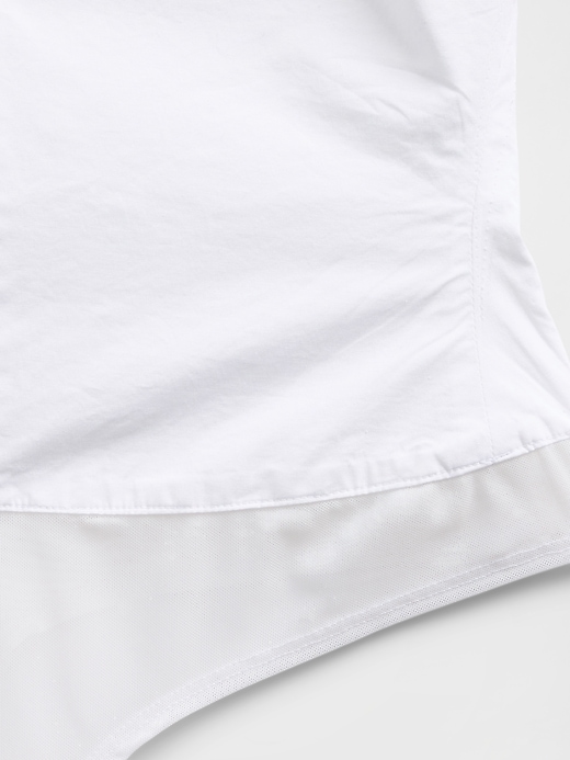 Image number 5 showing, GapStudio Poplin Bodysuit