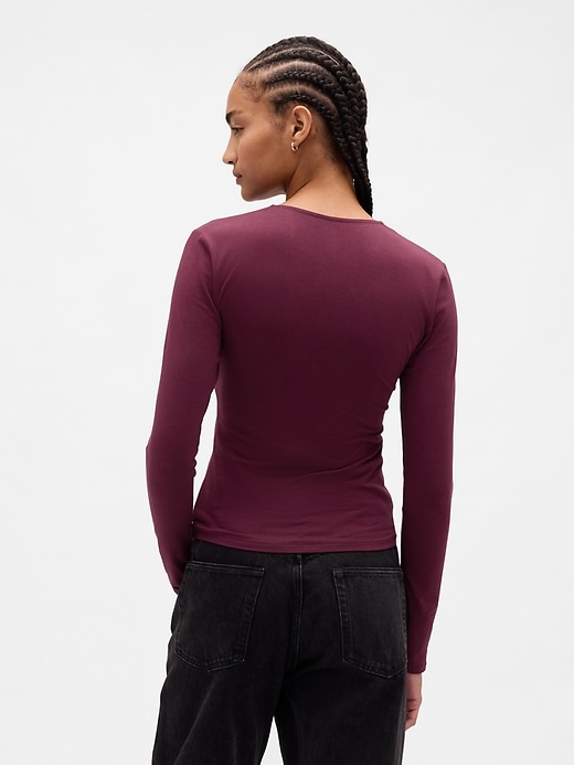 Image number 3 showing, CloseKnit Jersey V-Neck T-Shirt