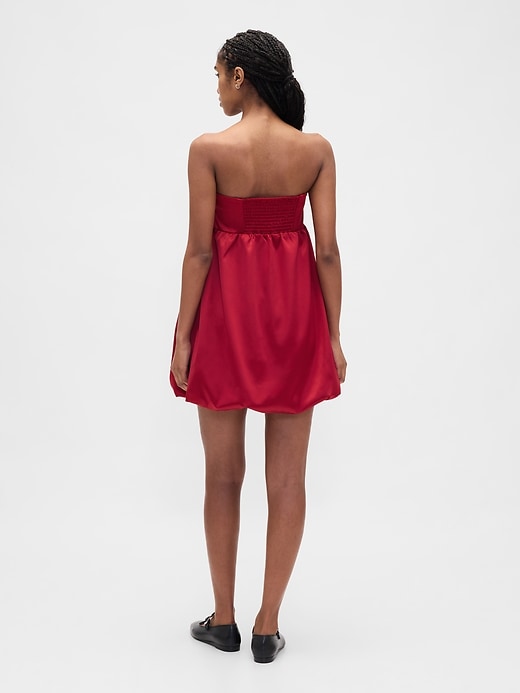 Image number 2 showing, Poplin Bubble Mini Dress