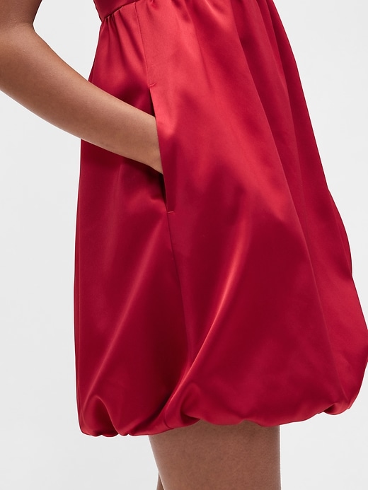 Image number 4 showing, Poplin Bubble Mini Dress