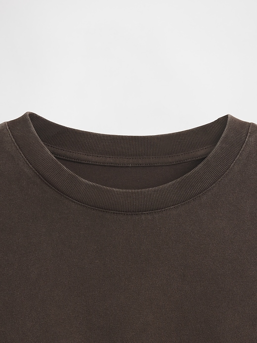 Image number 4 showing, Organic Cotton VintageSoft Crop Sweatshirt