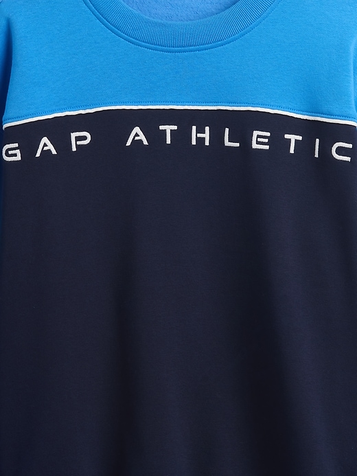 Image number 5 showing, Kids VintageSoft Colorblock Logo Sweatshirt