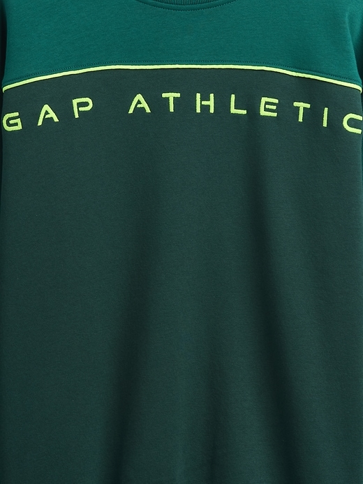 Image number 5 showing, Kids VintageSoft Colorblock Logo Sweatshirt