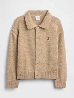 Baby & Toddler Collared Button-Front Sweater