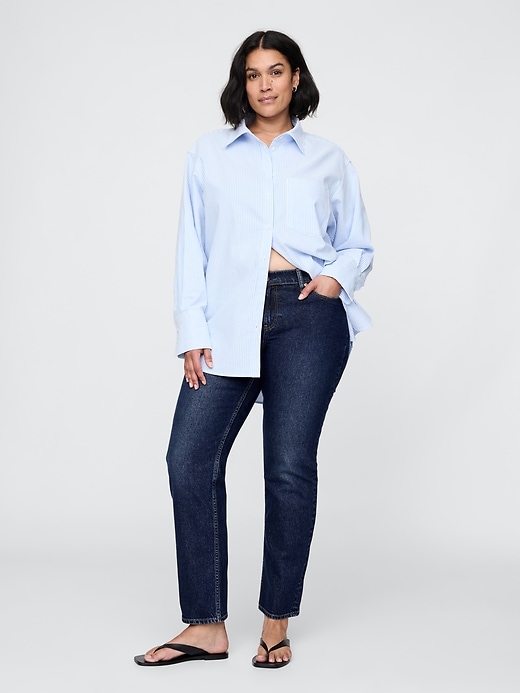 Image number 6 showing, Low Rise '90s Slim Straight Jeans