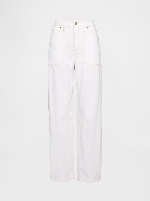 Image number 6 showing, Curvy High Rise Barrel Jeans