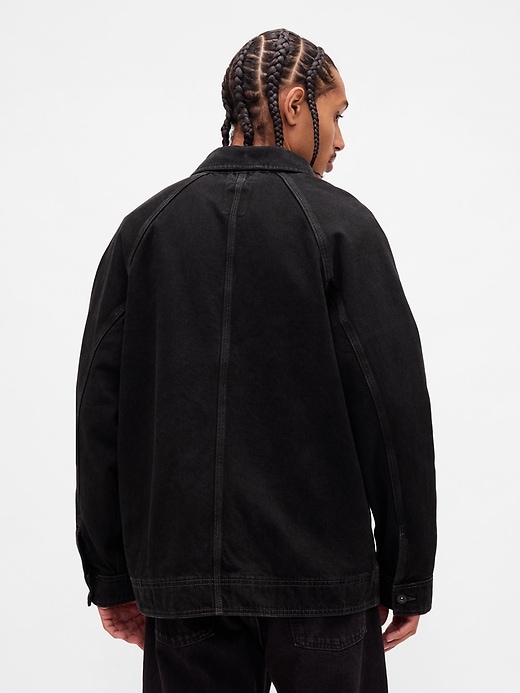 Image number 3 showing, Denim Chore Jacket