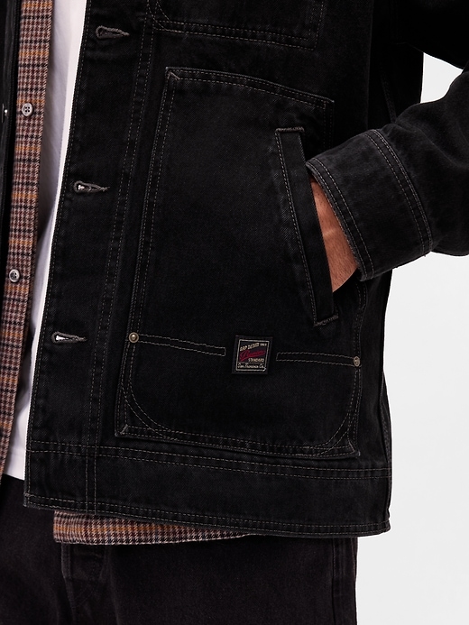 Image number 4 showing, Denim Chore Jacket