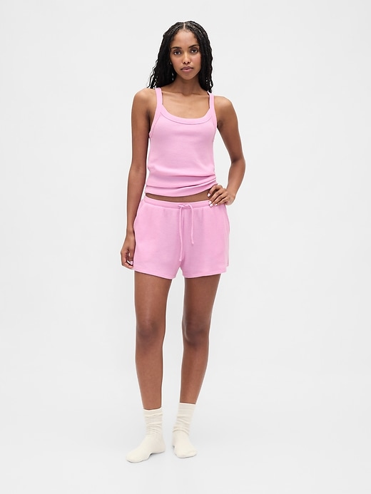Image number 1 showing, Waffle PJ Tank Top