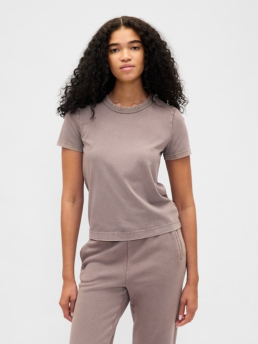 Image number 1 showing, Heavyweight Shrunken T-Shirt