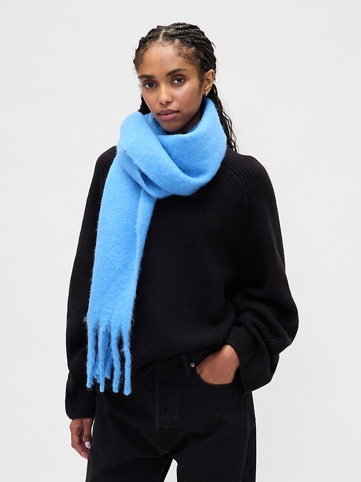Image number 2 showing, Brushed Fringe Scarf