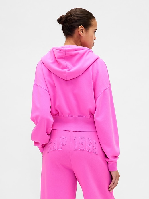 Image number 3 showing, VintageSoft 1969 Logo Zip Hoodie