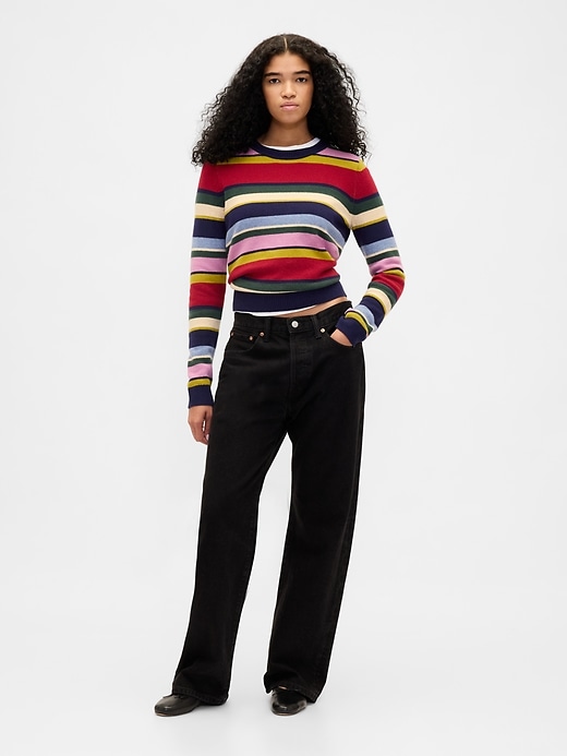 Image number 2 showing, CashSoft Crewneck Sweater