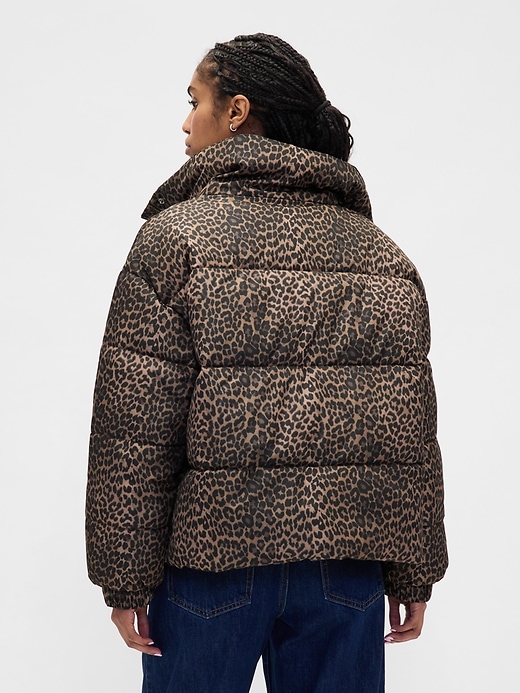 Image number 3 showing, Fur-Trim Puffer Jacket