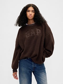 Sherpa Gap Logo Tunic Sweatshirt