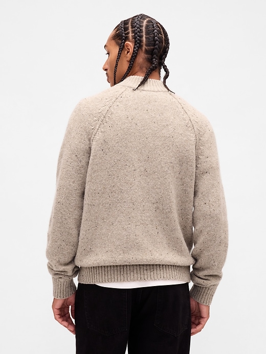 Image number 3 showing, Wool-Blend Zip Cardigan Sweater