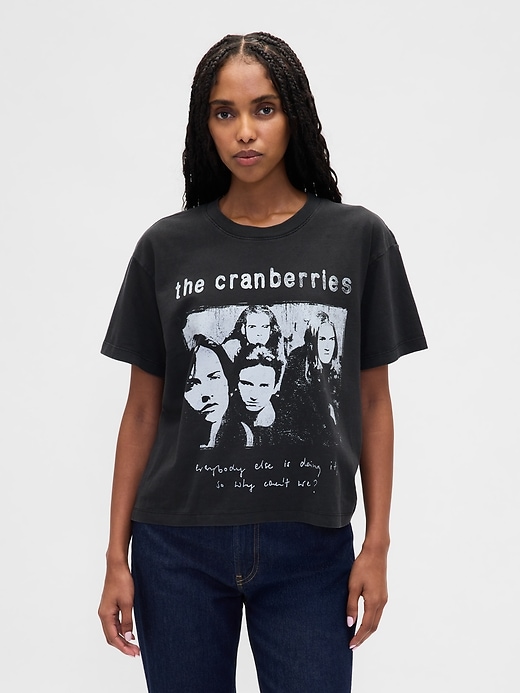 Image number 1 showing, The Cranberries Relaxed Graphic T-Shirt