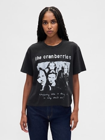 The Cranberries Relaxed Graphic T-Shirt