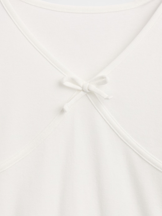 Image number 4 showing, Kids Cross Front Bow T-Shirt