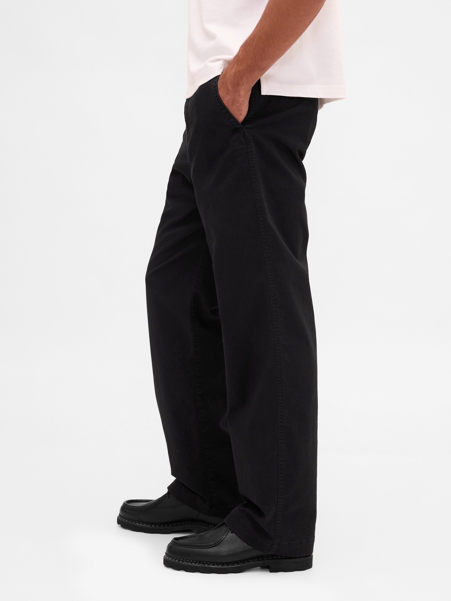 Мужские брюки Gap Heavyweight Twill '90s Loose Khakis — фото 3