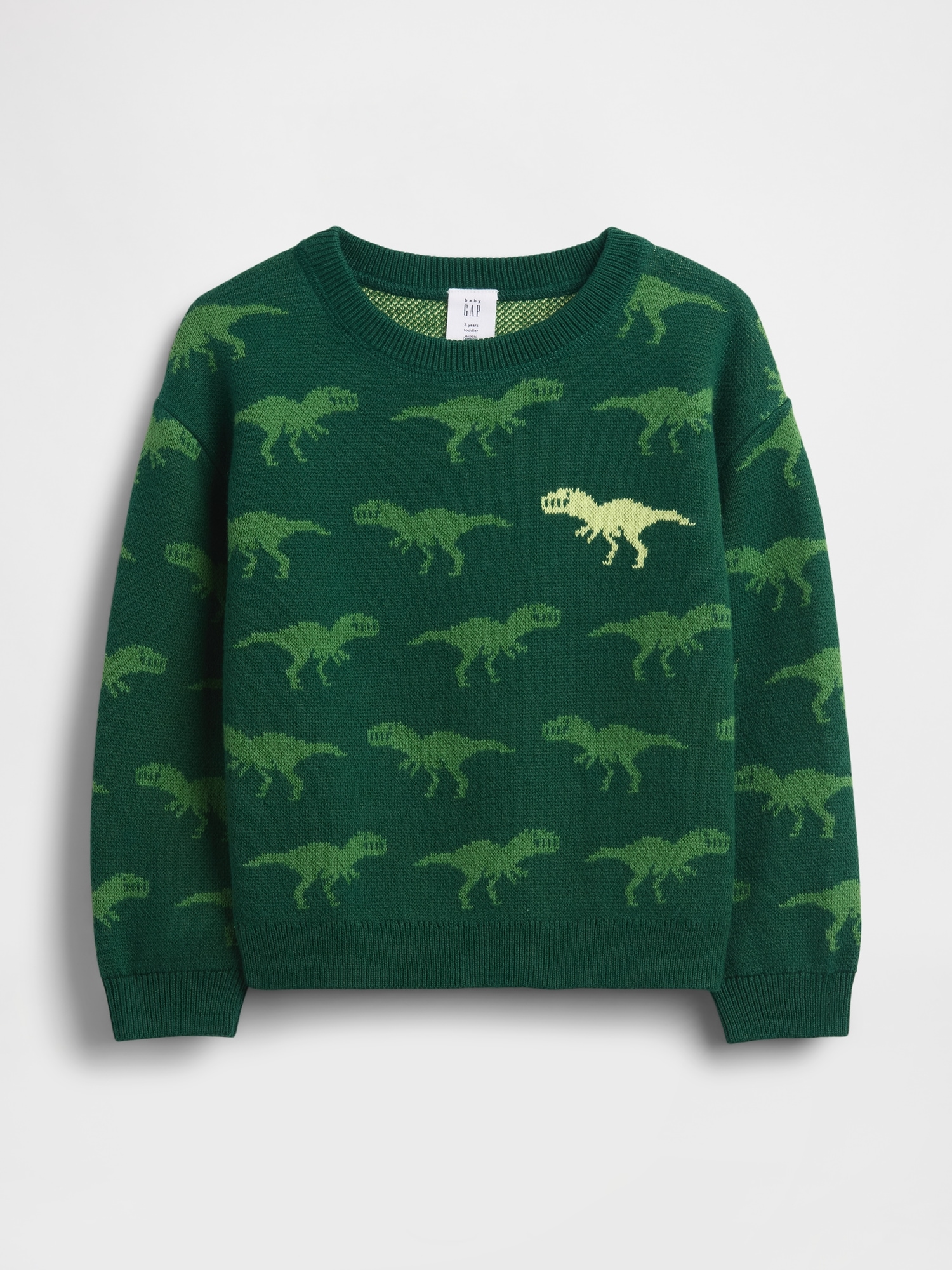 Baby & Toddler Crewneck Sweater - Evergreen Glamour