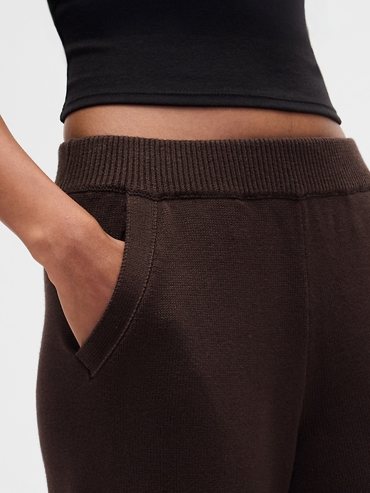 Image number 5 showing, 100% Cotton Relaxed Sweater Pants