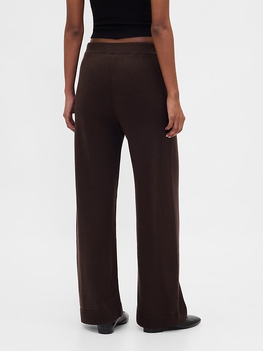 Image number 4 showing, 100% Cotton Relaxed Sweater Pants