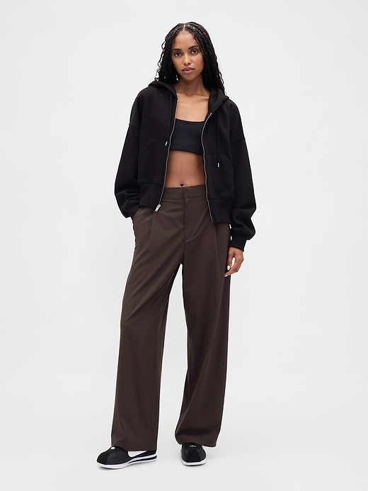 Image number 1 showing, GapFit High Rise Runaround Relaxed Trouser