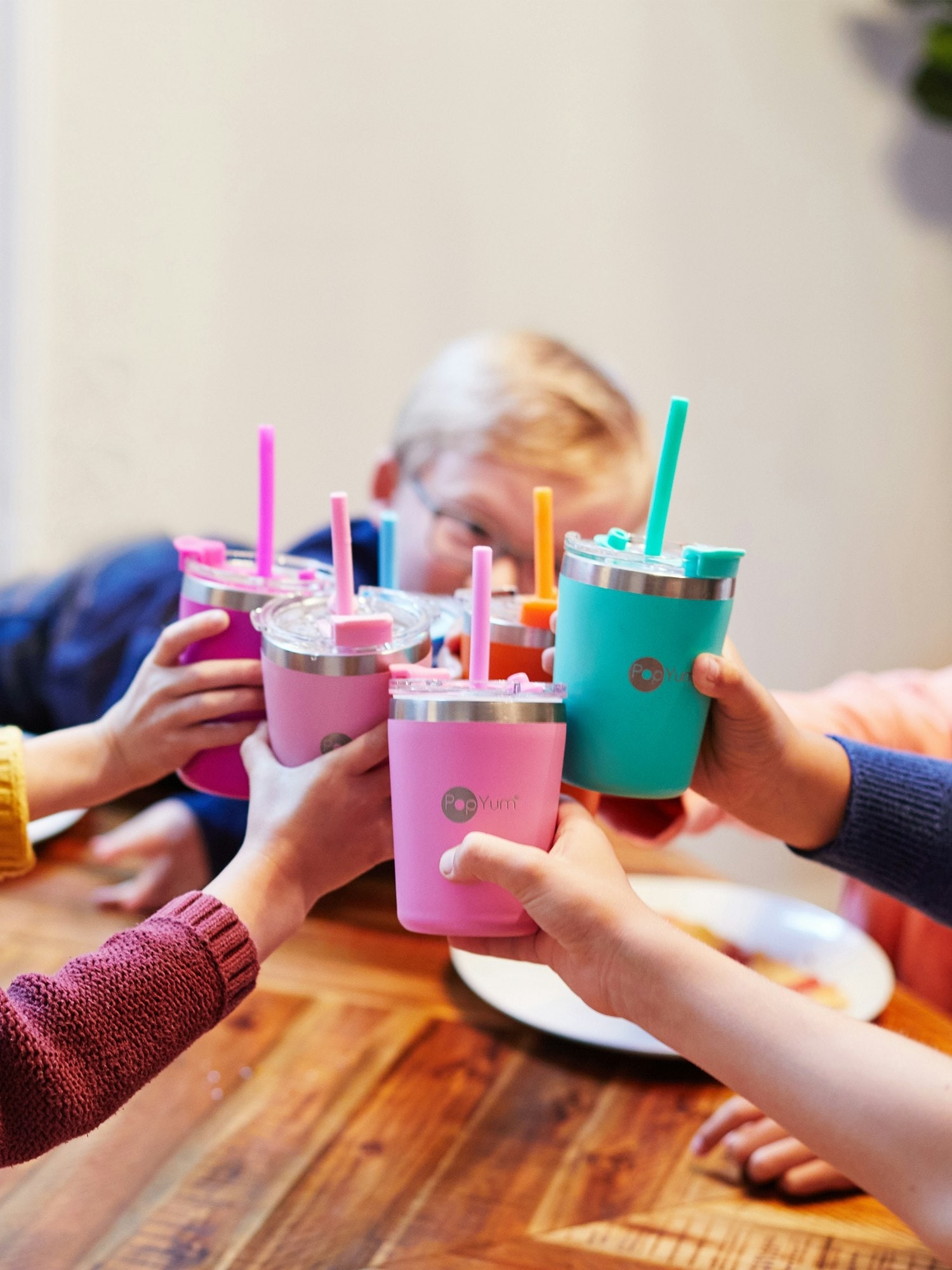 PopYum Kids Insulated Stainless Steel Cup 2-Pack