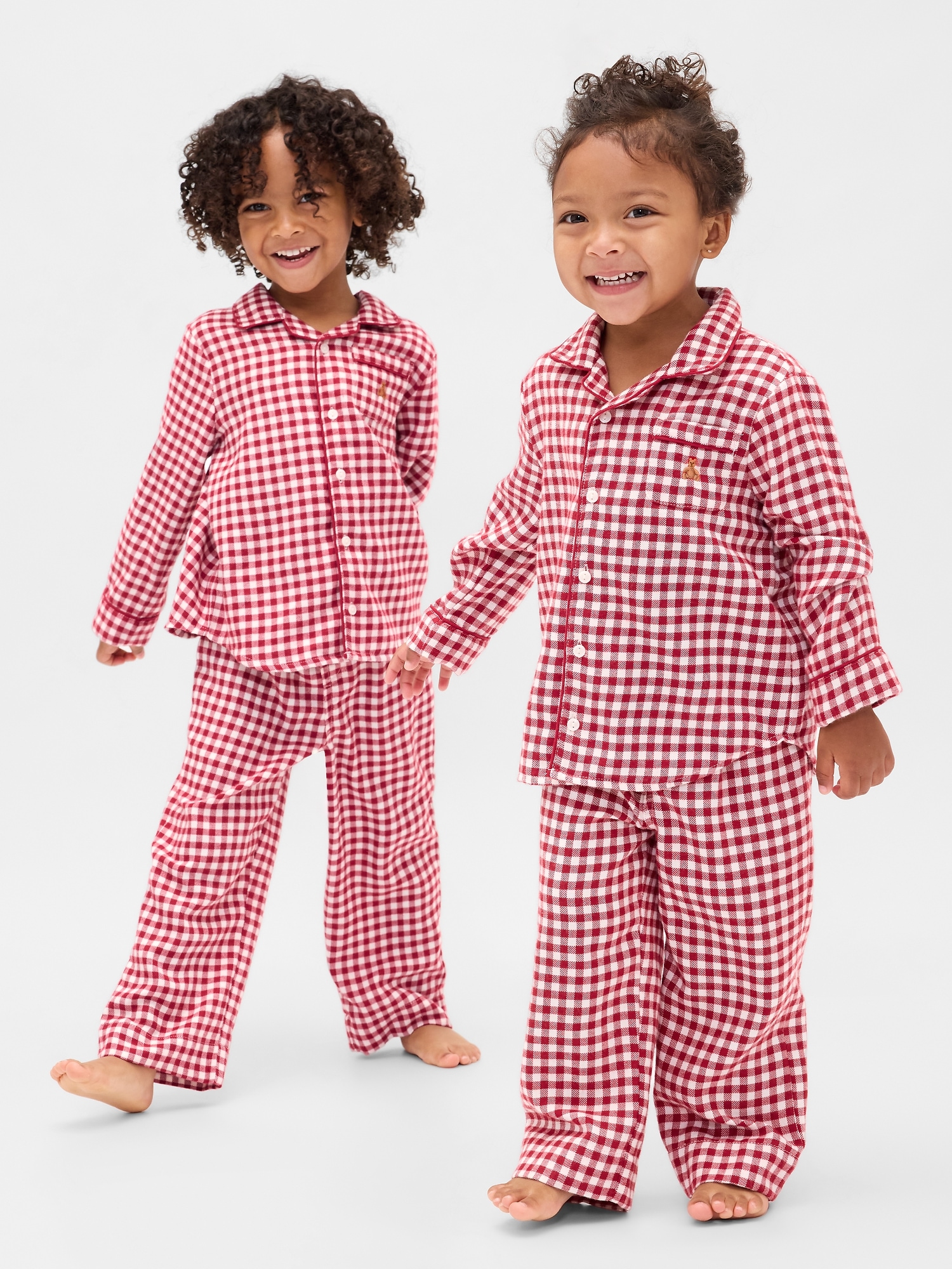 Baby & Toddler Recycled Flannel PJ Set