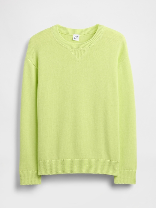 Image number 2 showing, Kids Relaxed Crewneck Sweater