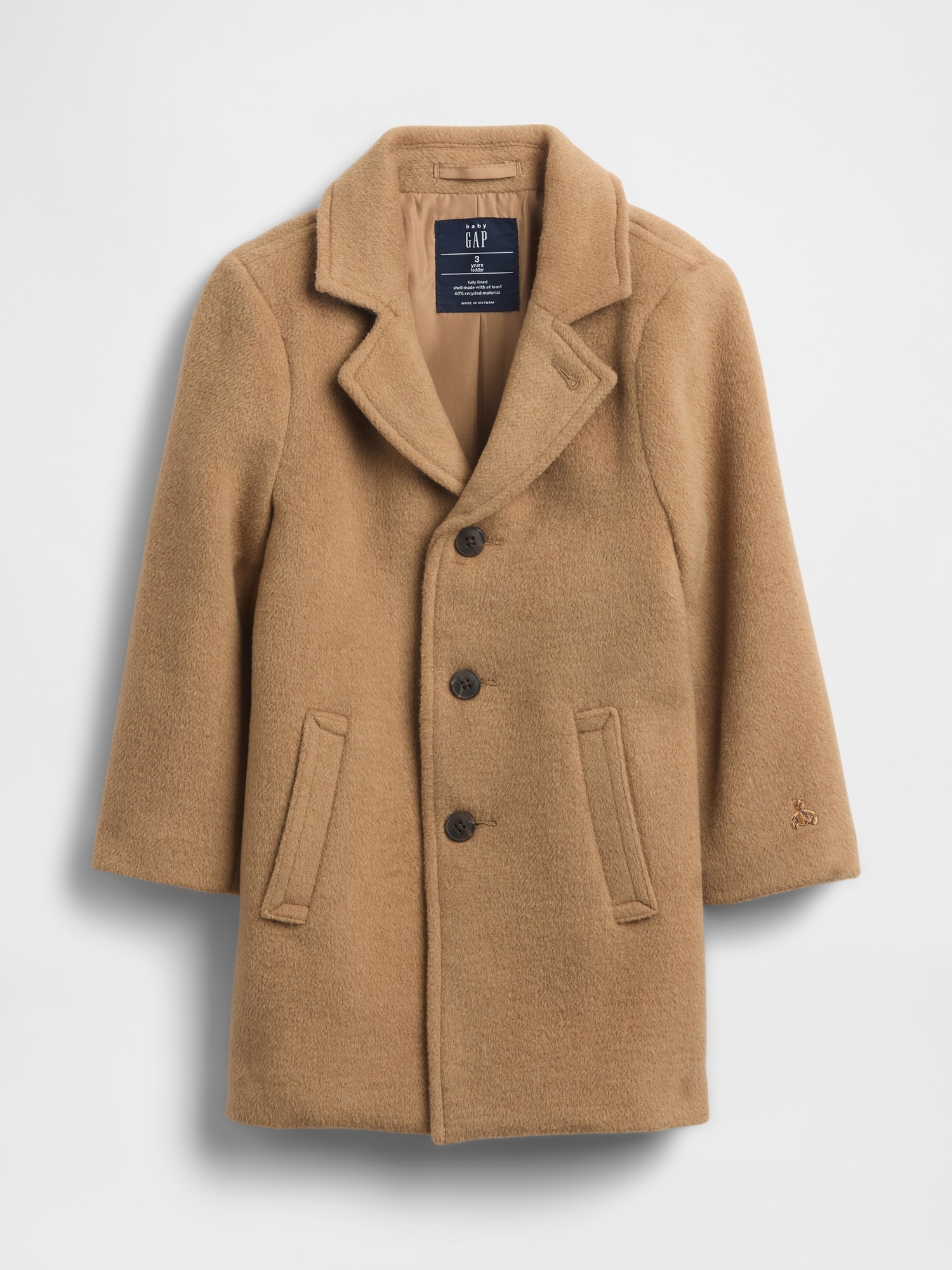 Baby & Toddler Wool-Blend Coat