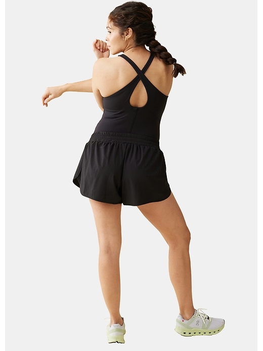 Image number 3 showing, Ingrid and Isabel Maternity Active Runsie Jumpsuit