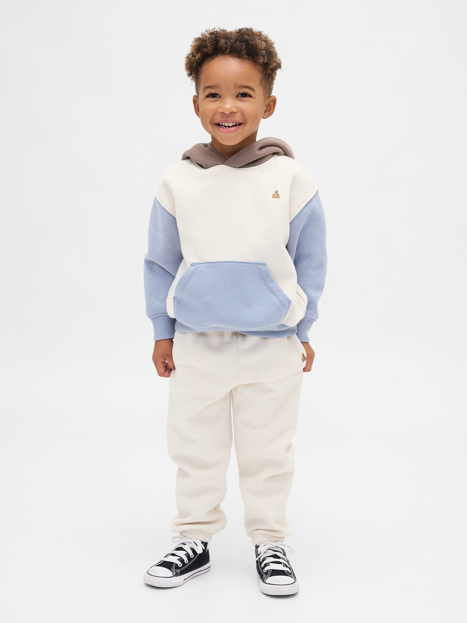 Baby & Toddler VintageSoft Colorblock Hoodie Set