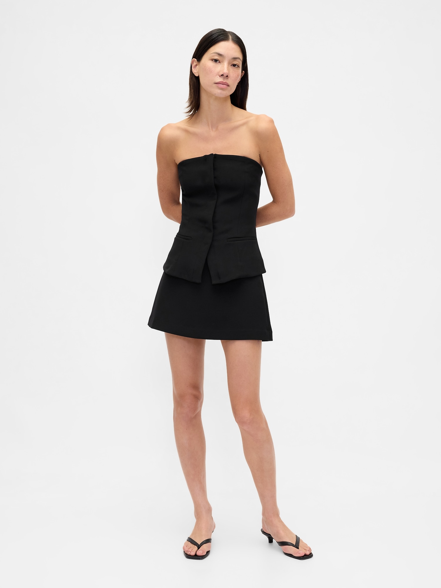 BiStretch Mini Skort - True Black