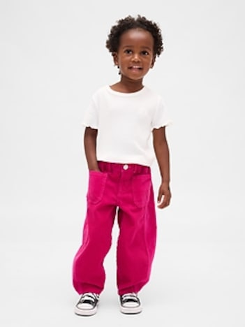 Baby & Toddler Corduroy Horseshoe Pants