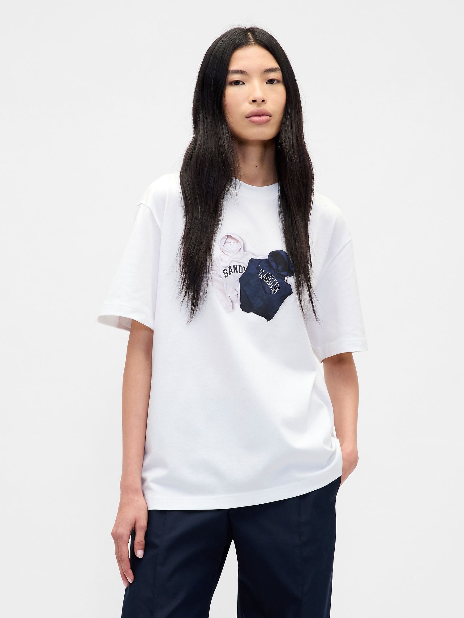 Gap × Sandy Liang Adult Heavyweight Organic Cotton Graphic T-Shirt