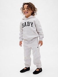 Image number 1 showing, Gap × Sandy Liang Baby & Toddler VintageSoft Logo Joggers