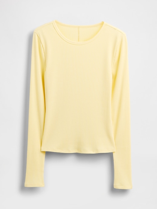 Image number 5 showing, Modern Rib Crop T-Shirt