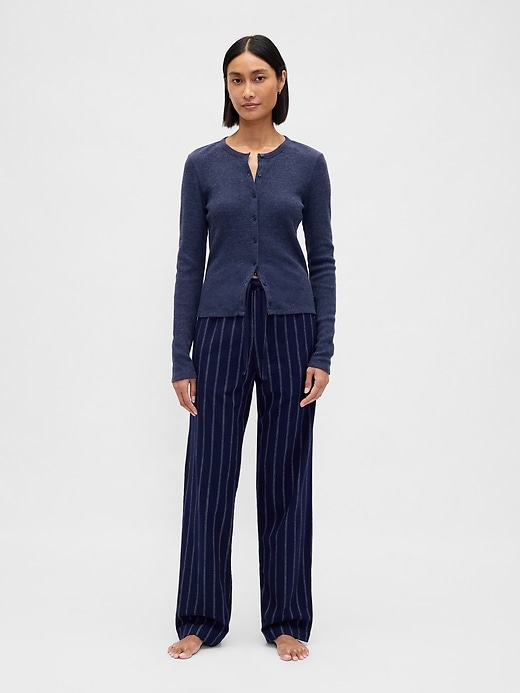 Image number 2 showing, Waffle PJ Cardigan