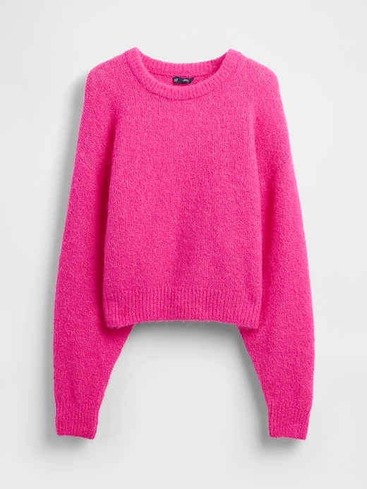 Image number 5 showing, Mohair Oversized Crewneck Sweater