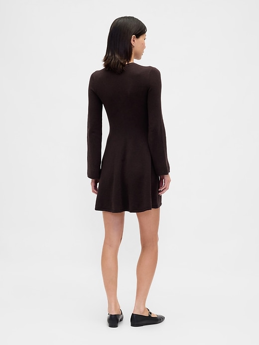 Image number 2 showing, CashSoft Stretch Mini Sweater Dress