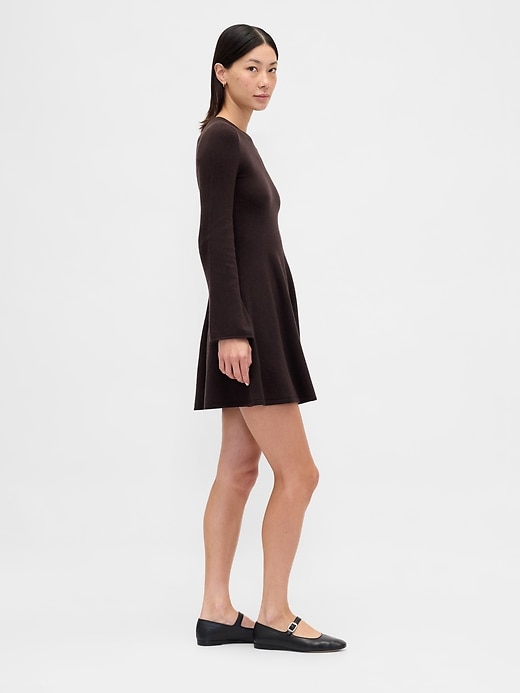 Image number 3 showing, CashSoft Stretch Mini Sweater Dress