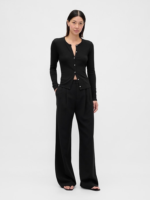 Image number 2 showing, Modern Jewel Button Cardigan