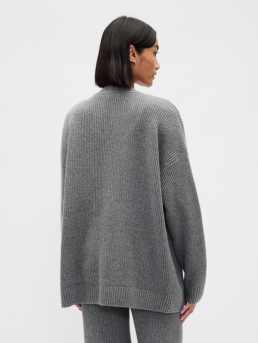Image number 3 showing, CashSoft Oversized Cardigan Sweater