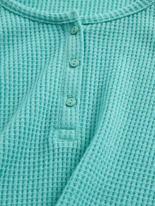 Image number 4 showing, Kids Recycled Waffle PJ Set