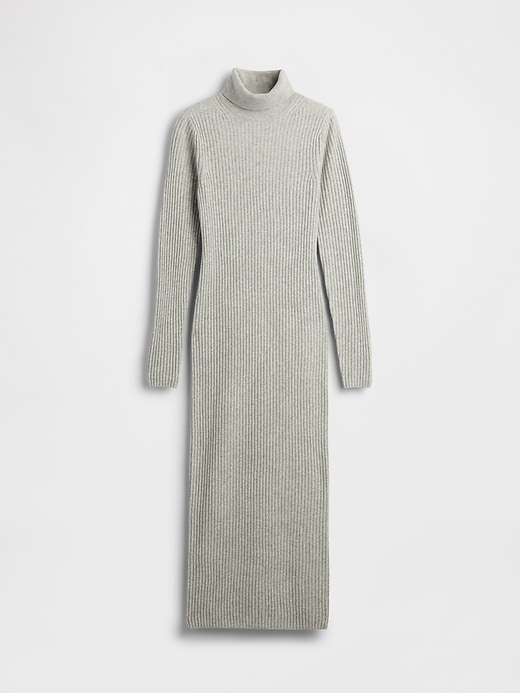 Image number 3 showing, CashSoft Turtleneck Maxi Sweater Dress