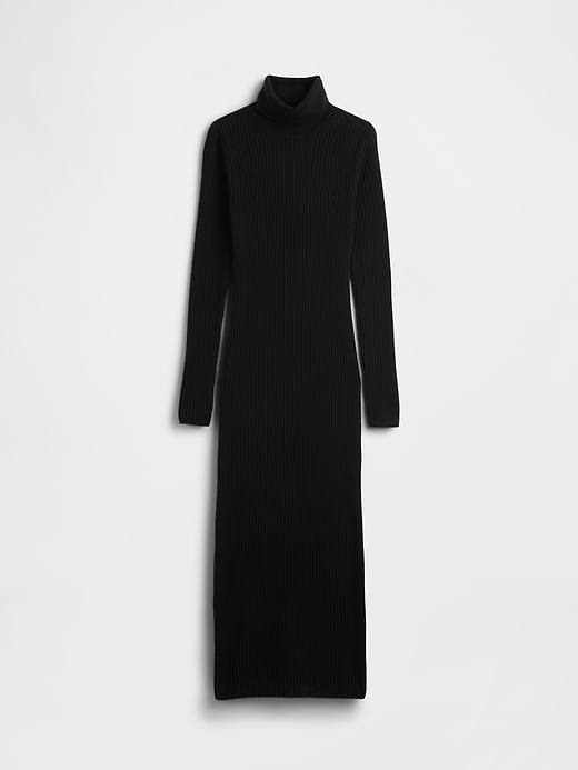 Image number 2 showing, CashSoft Turtleneck Maxi Sweater Dress